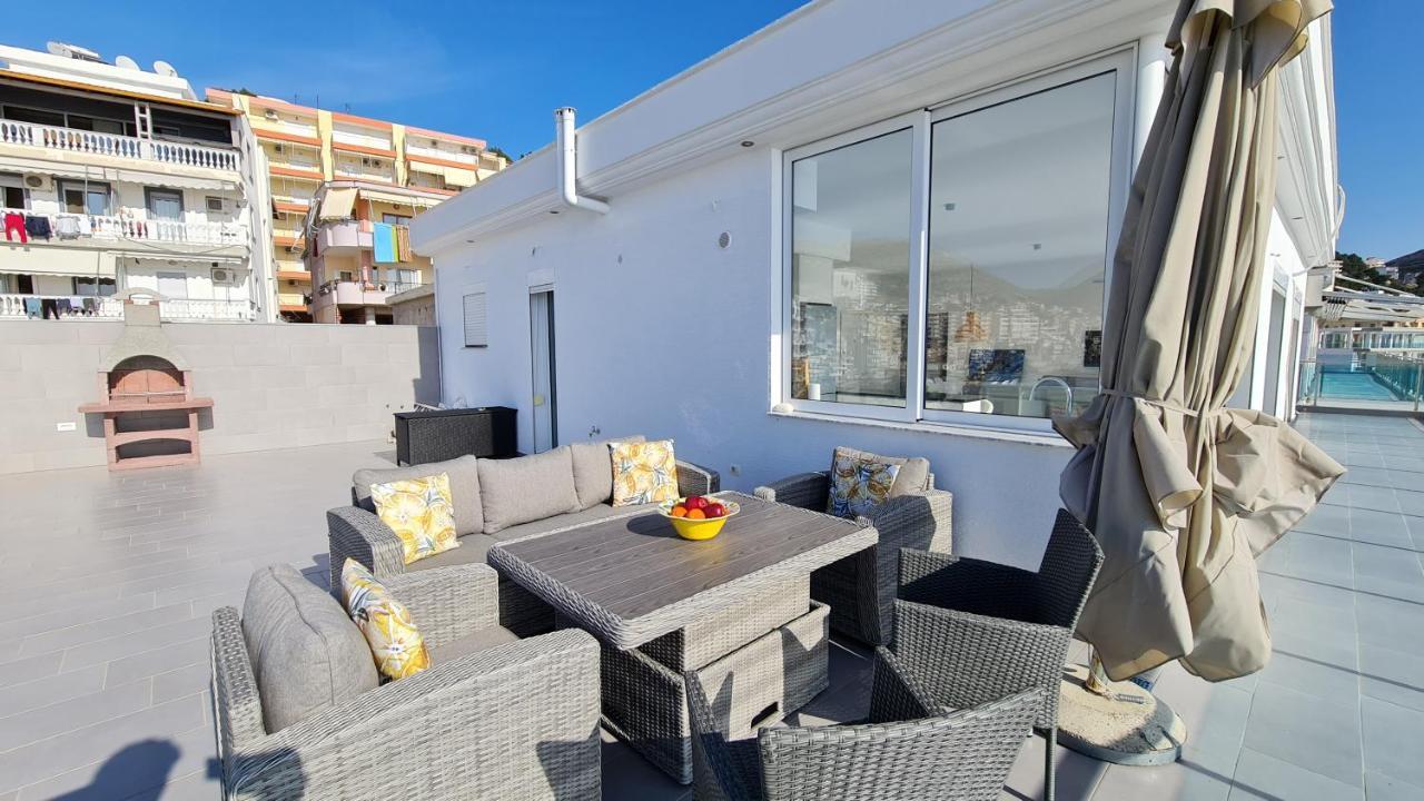 Appartement Rocknest Sea View Penthouse à Saranda Extérieur photo