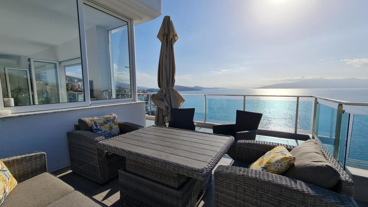 Appartement Rocknest Sea View Penthouse à Saranda Extérieur photo