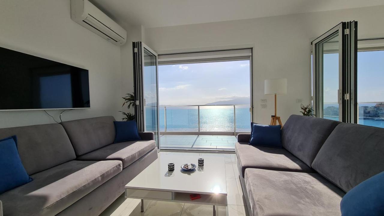 Appartement Rocknest Sea View Penthouse à Saranda Extérieur photo