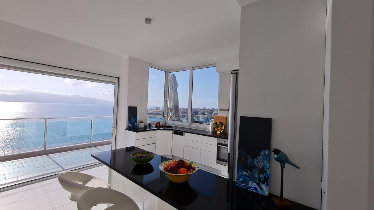 Appartement Rocknest Sea View Penthouse à Saranda Extérieur photo