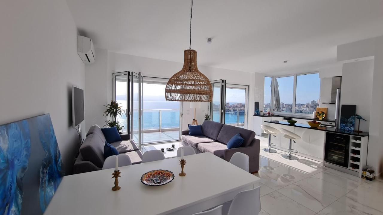 Appartement Rocknest Sea View Penthouse à Saranda Extérieur photo