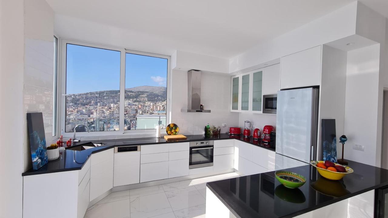 Appartement Rocknest Sea View Penthouse à Saranda Extérieur photo