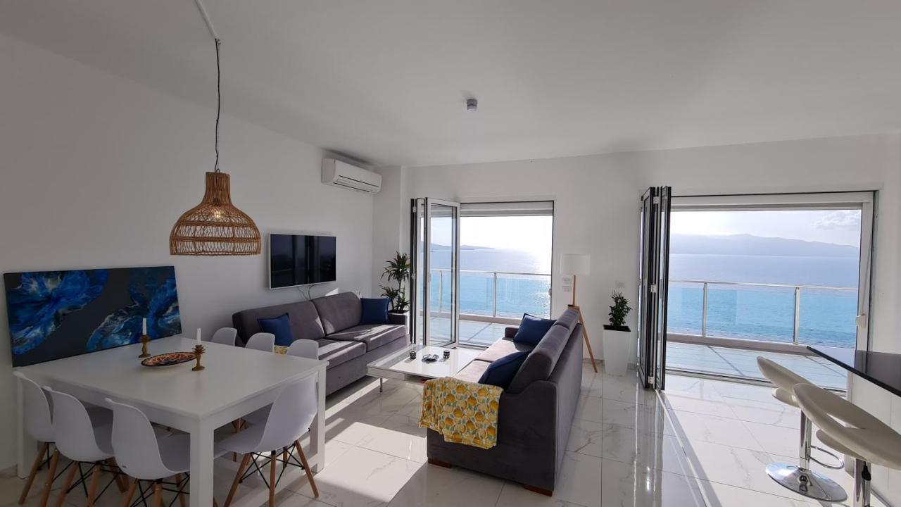Appartement Rocknest Sea View Penthouse à Saranda Extérieur photo