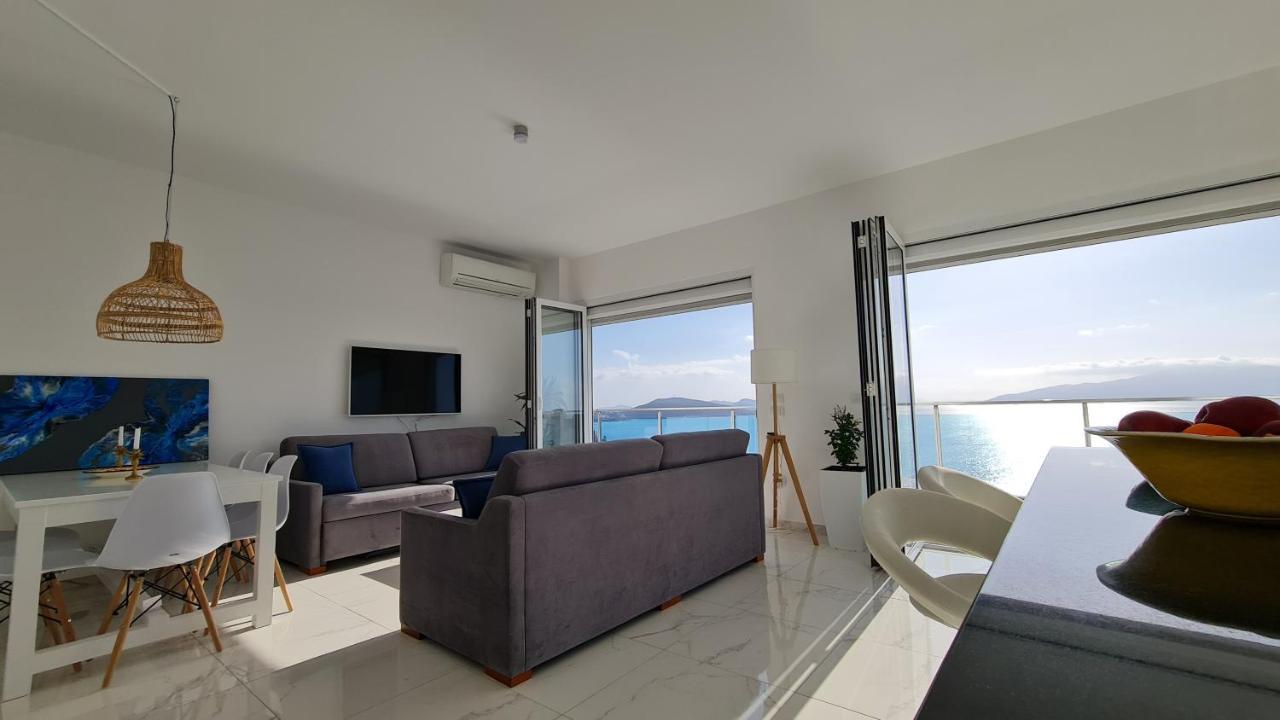 Appartement Rocknest Sea View Penthouse à Saranda Extérieur photo